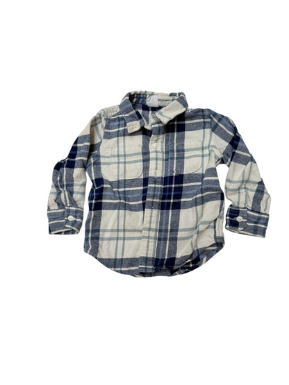 Baby Gap Plaid Flannel Shirt 18-24M