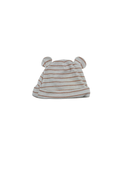 Carter's Striped Bear Ear Hat NB
