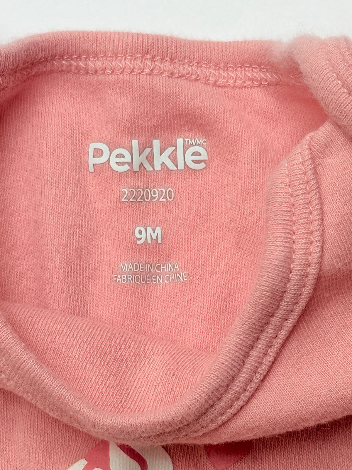 Pekkle Cupcake Ruffle Bodysuit 9M