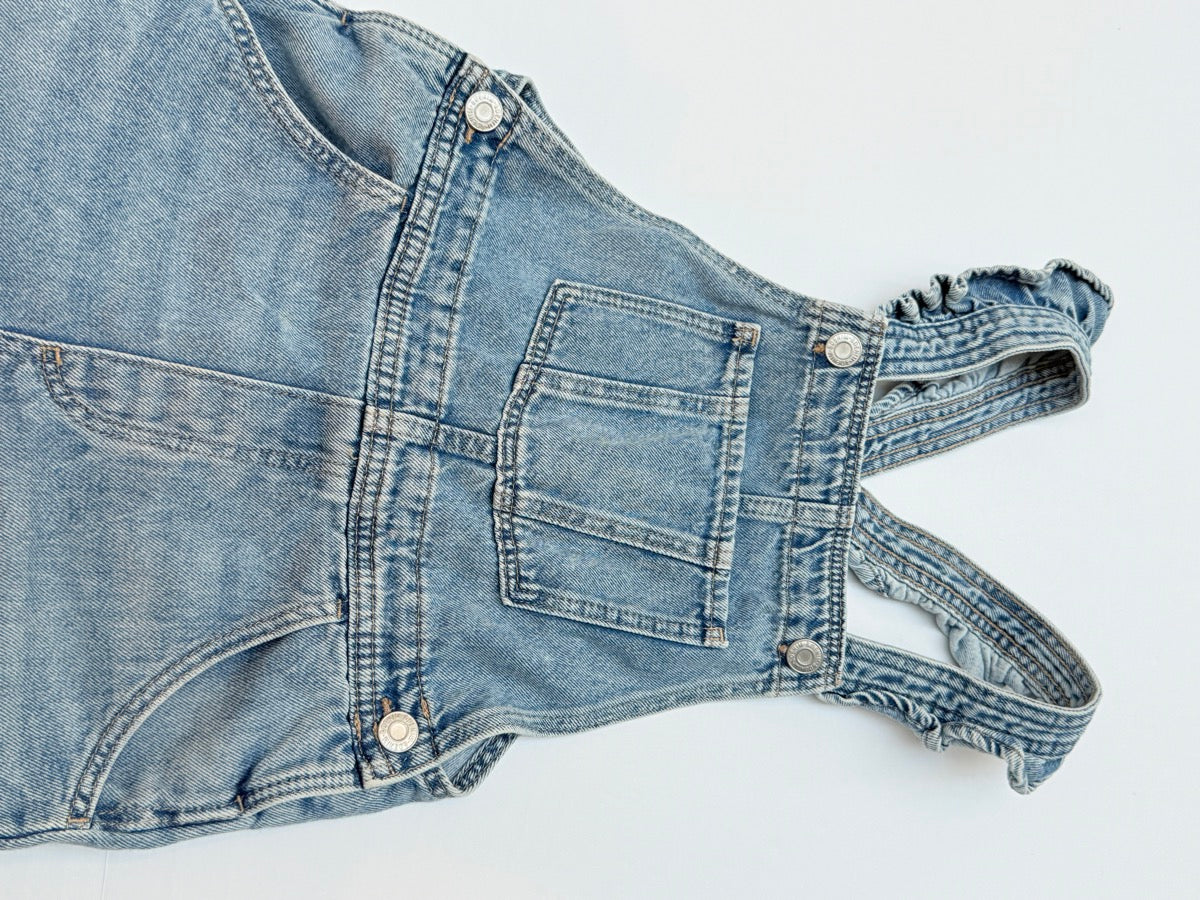 H&M Denim Overall Skirt Size 7-8Y