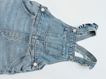H&M Denim Overall Skirt Size 7-8Y