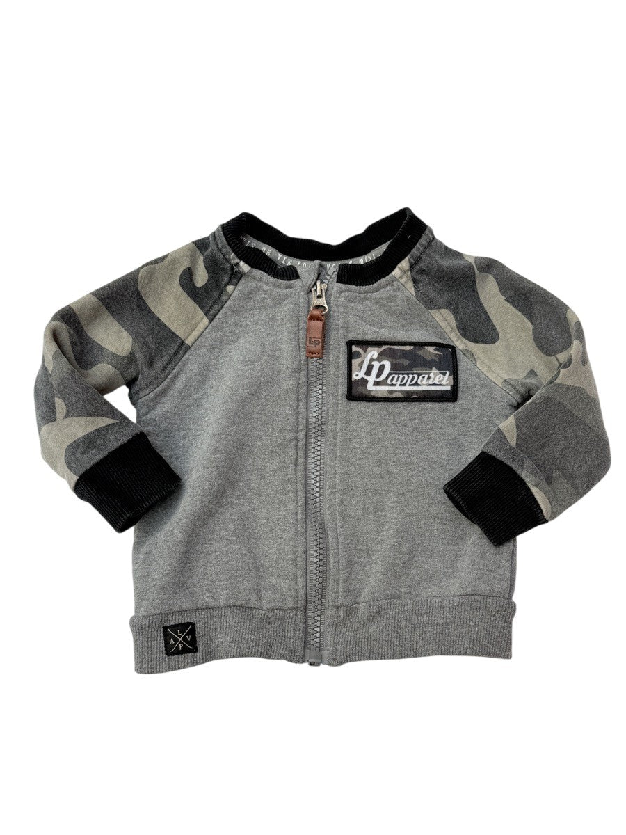 LP Apparel Camo Zip Sweatshirt 6-12M