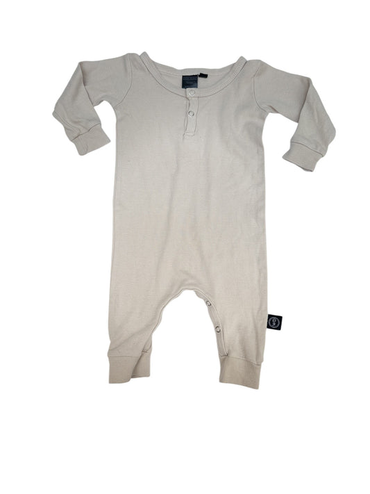 Wooly Doodle Beige Romper 6-12M
