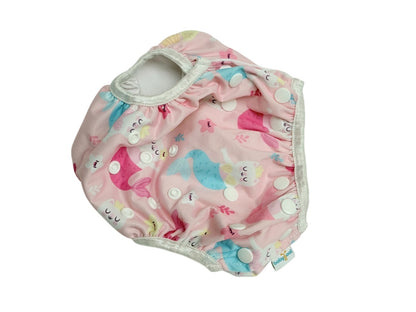 Babygoal Pink Mermaid Reusable Swim Diaper