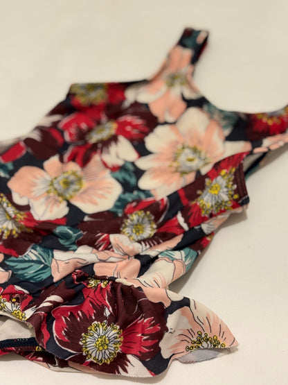 Joe Fresh Floral One-Piece Swimsuit 3T