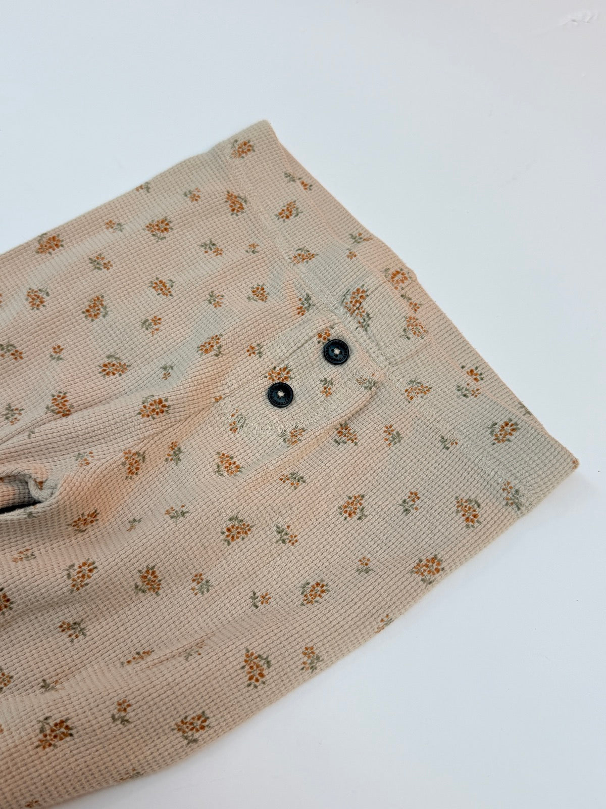 Easy Peasy Floral Waffle Knit Pants 4T