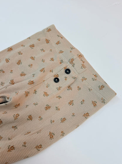 Easy Peasy Floral Waffle Knit Pants 4T