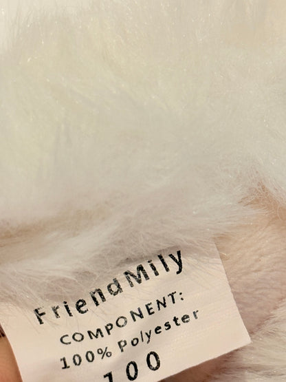 FriendMily Faux Fur Trim Brocade Vest 3T