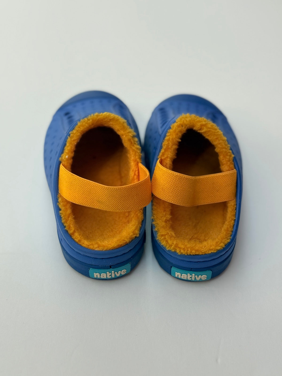 Native Jefferson Cozy Slip-On Blue Size C7