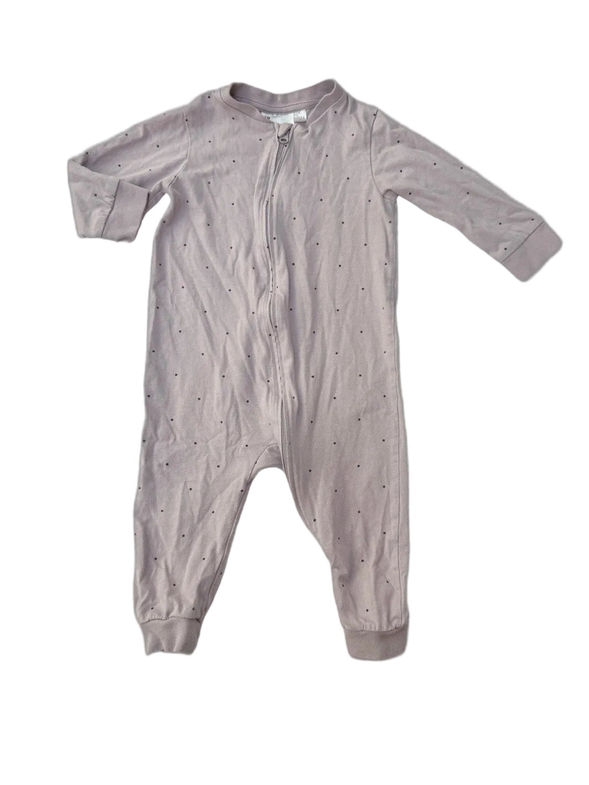 H&M Polka Dot Zip Sleeper 6-9M