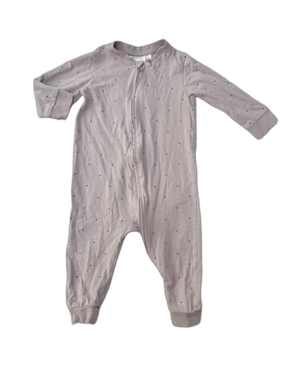 H&M Polka Dot Zip Sleeper 6-9M