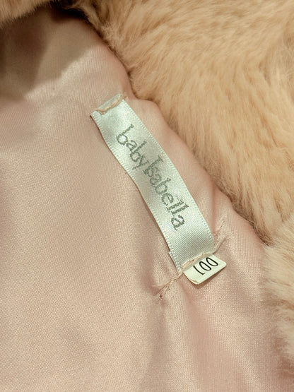 Baby Isabella Faux Fur Unicorn Jacket 3/4T