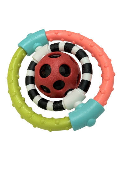 Sassy Ring O' Fun Teether Rattle Toy