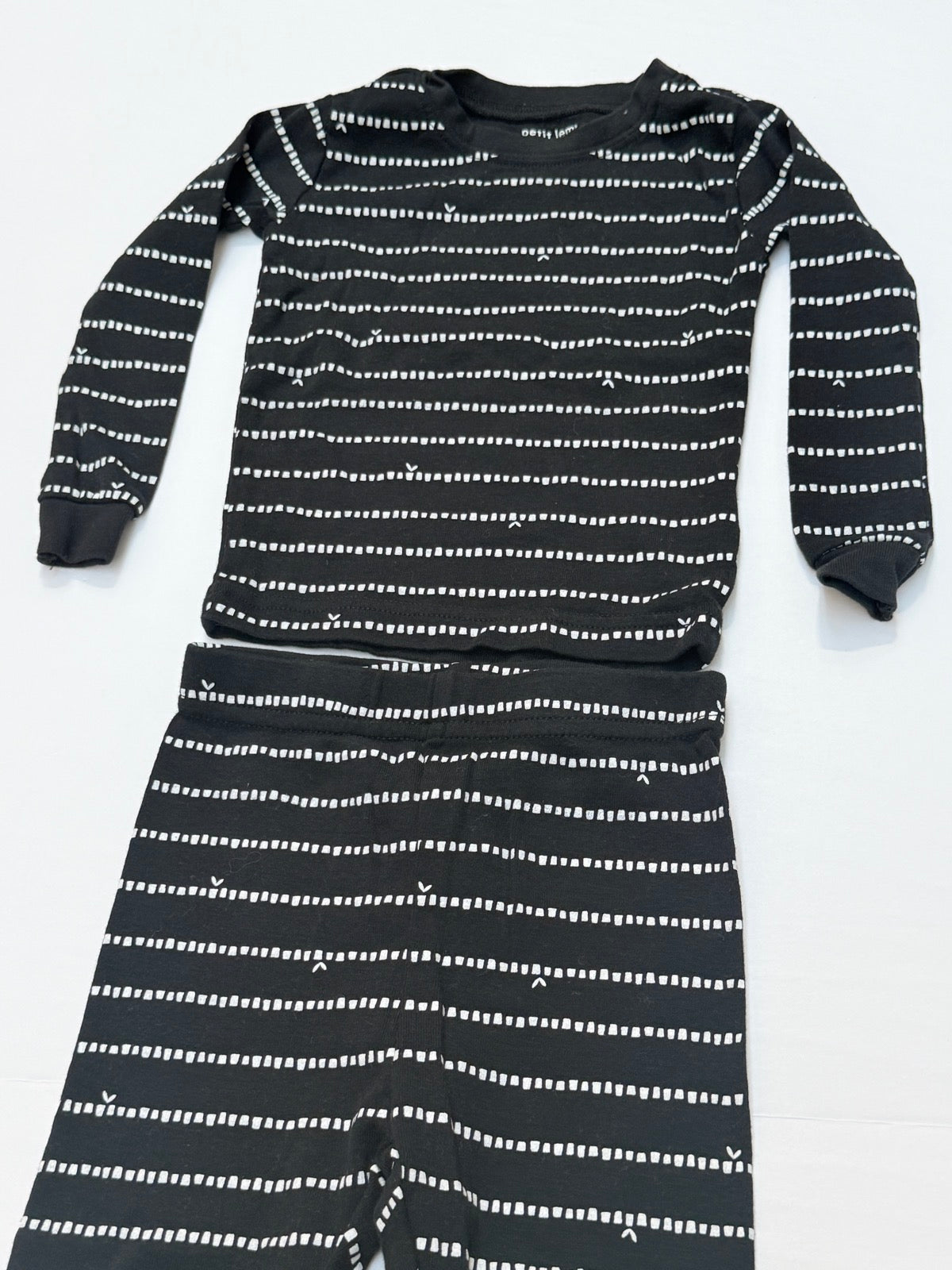 Petit Lem Striped Pajama Set 18M