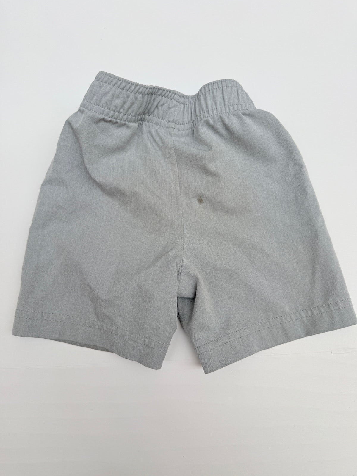 Hurley Gray Elastic Waist Shorts 2T