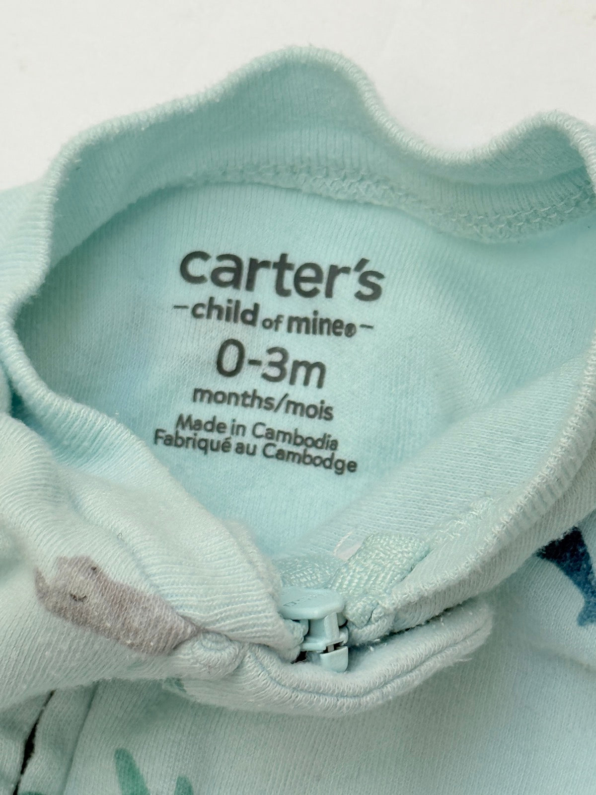 Carter's Child of Mine Whale Sleeper 0-3M