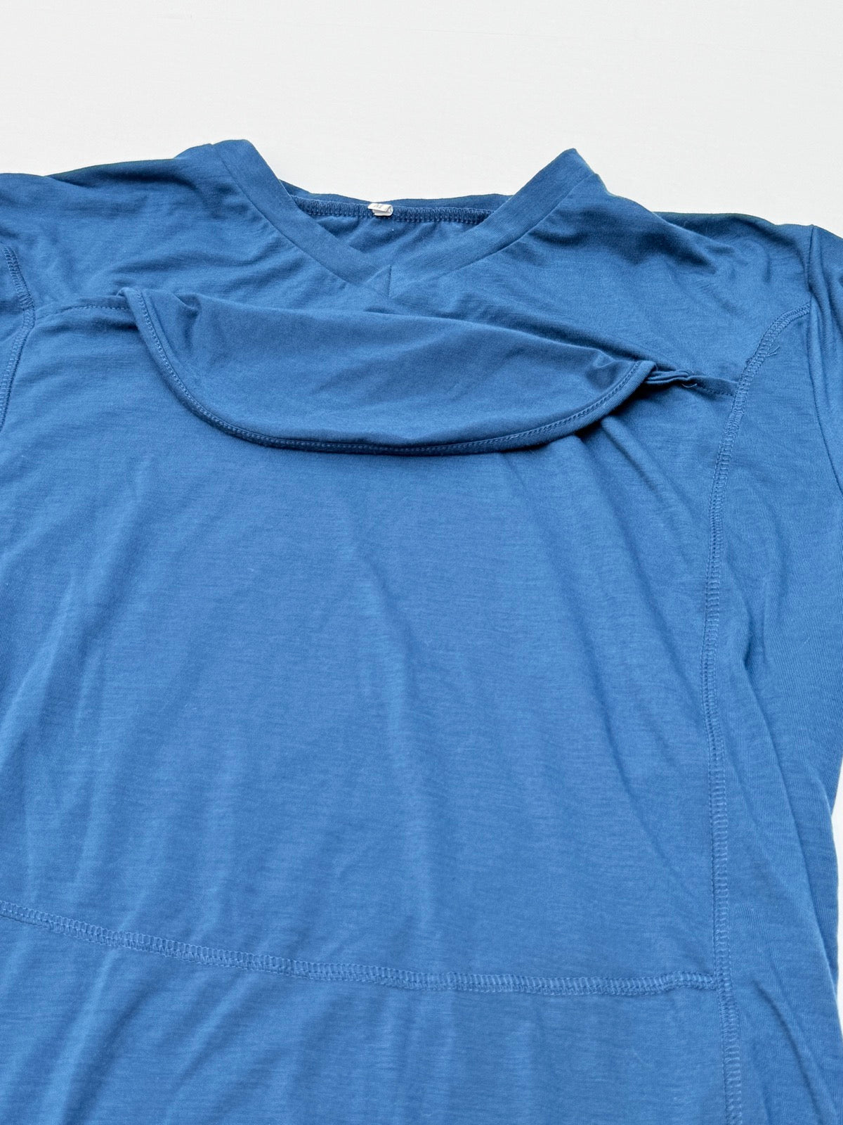 Maternity Blue Nursing T-Shirt Size M