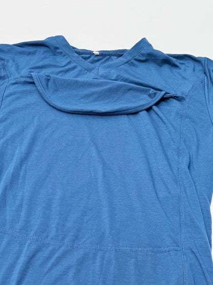 Maternity Blue Nursing T-Shirt Size M