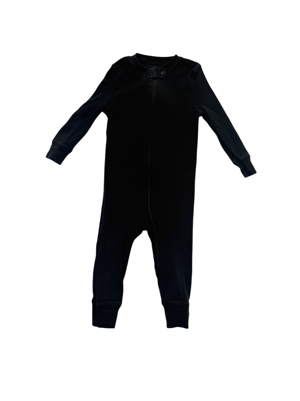 Primary Black Zip Romper Sleeper 12-18m