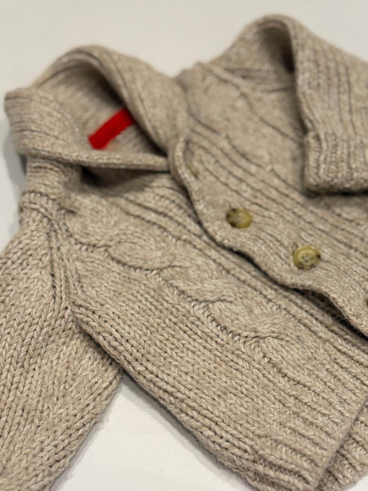 Baby B'gosh Cable Knit Cardigan Sweater 6M