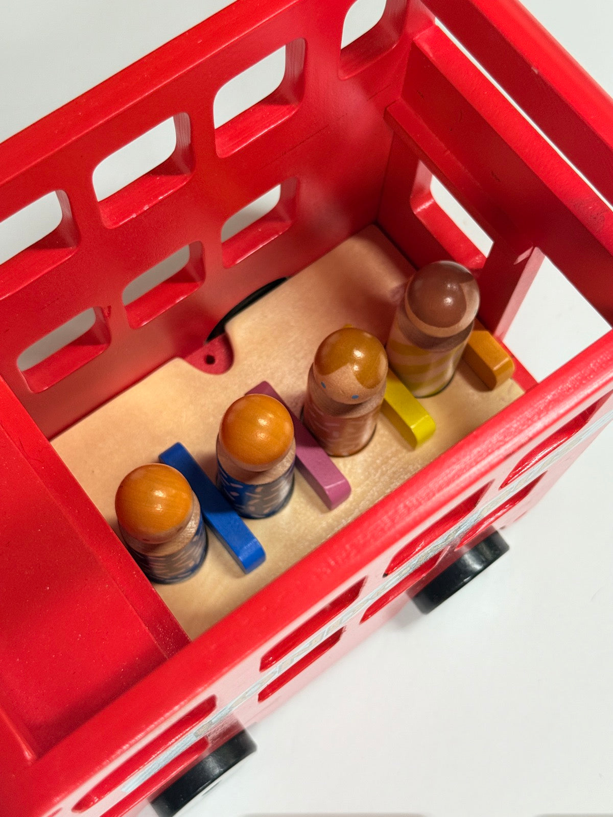 ELC London Double Decker Bus Wooden Toy