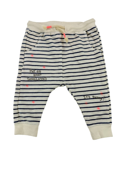 Zara BabyGirl Striped Pants 3/6M