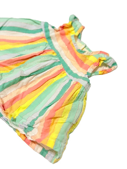 Baby Gap Rainbow Stripe Dress 6-12m