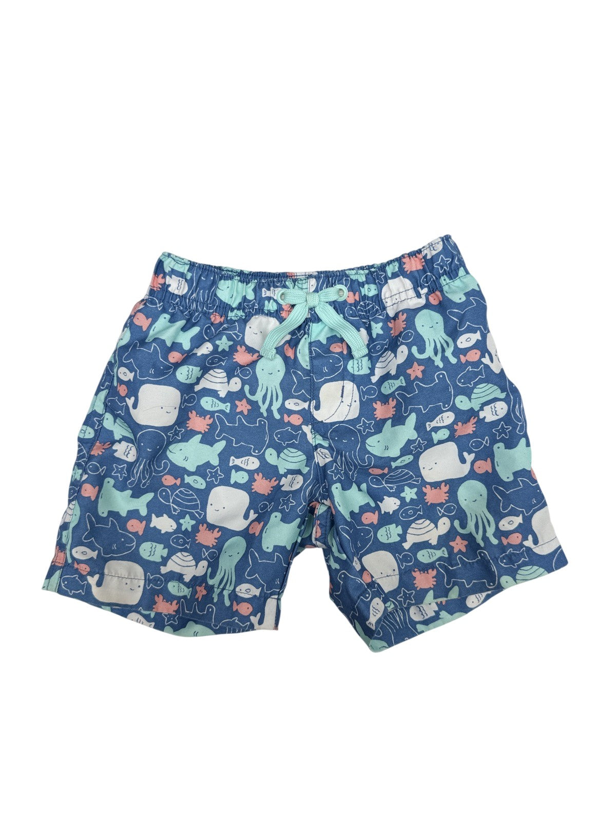 Gymboree Sea Creature Swim Trunks 6-12M