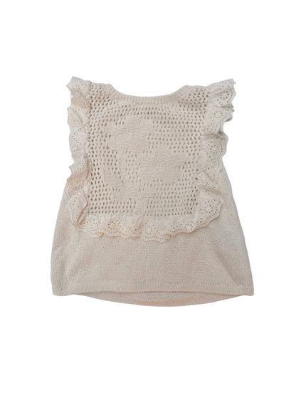 Zara Crochet Lace Trim Top Set 5-6Y