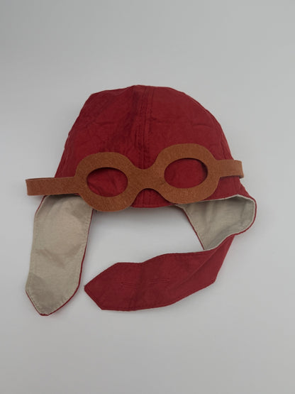 Turkish Airlines Pilot Hat with Goggles 3-12M