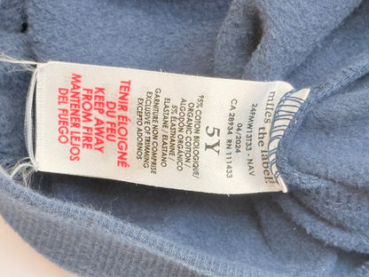 miles the label. Navy Tree Print Sweatshirt 5Y