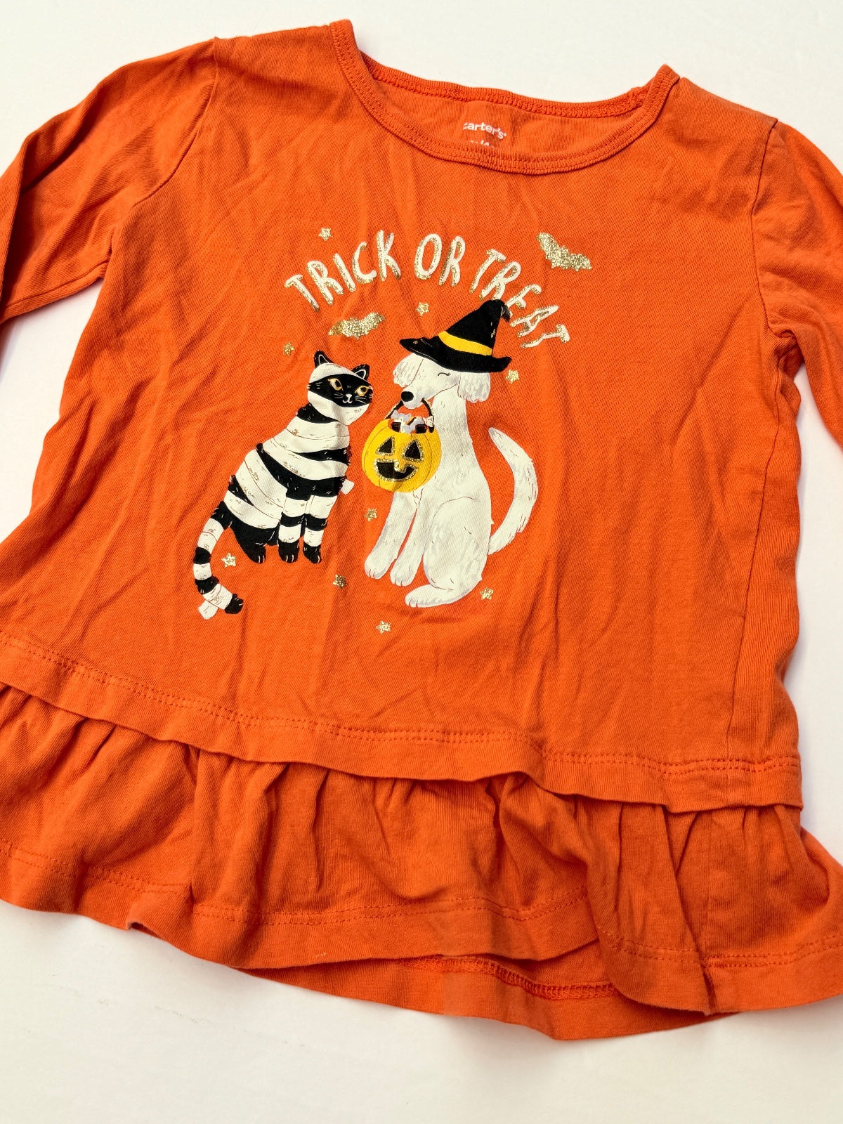 Carter's Trick or Treat Halloween Top 4T