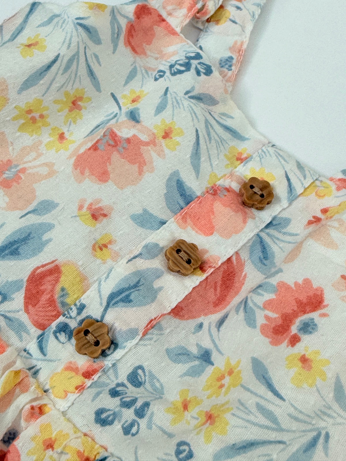 Tommy Bahama Floral Romper Girls 12M