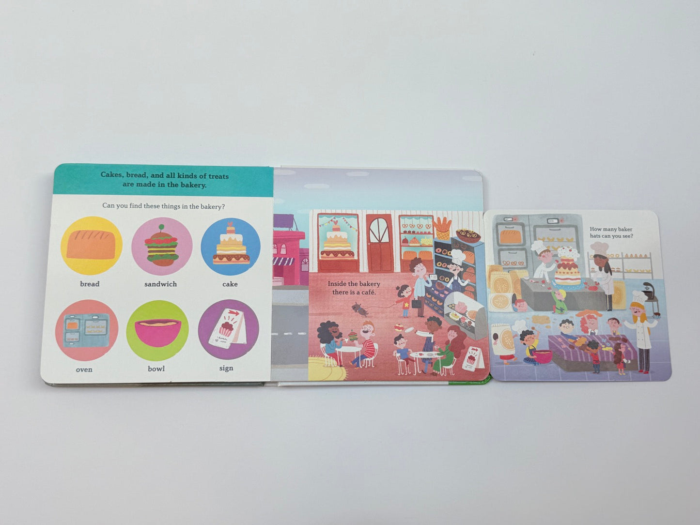 My First Town Priddy Books Board Book
