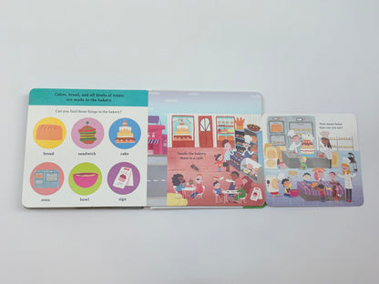My First Town Priddy Books Board Book