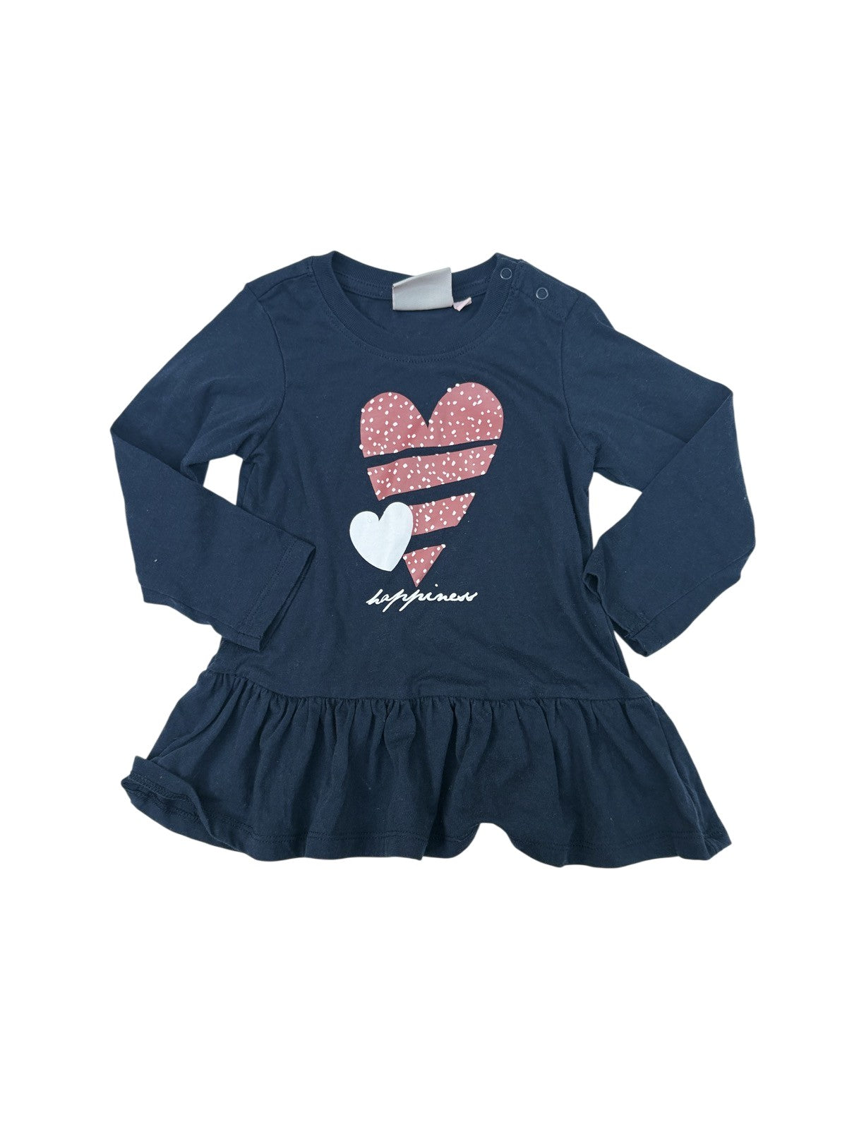 Arie by Ariella Navy Heart Dress 24M