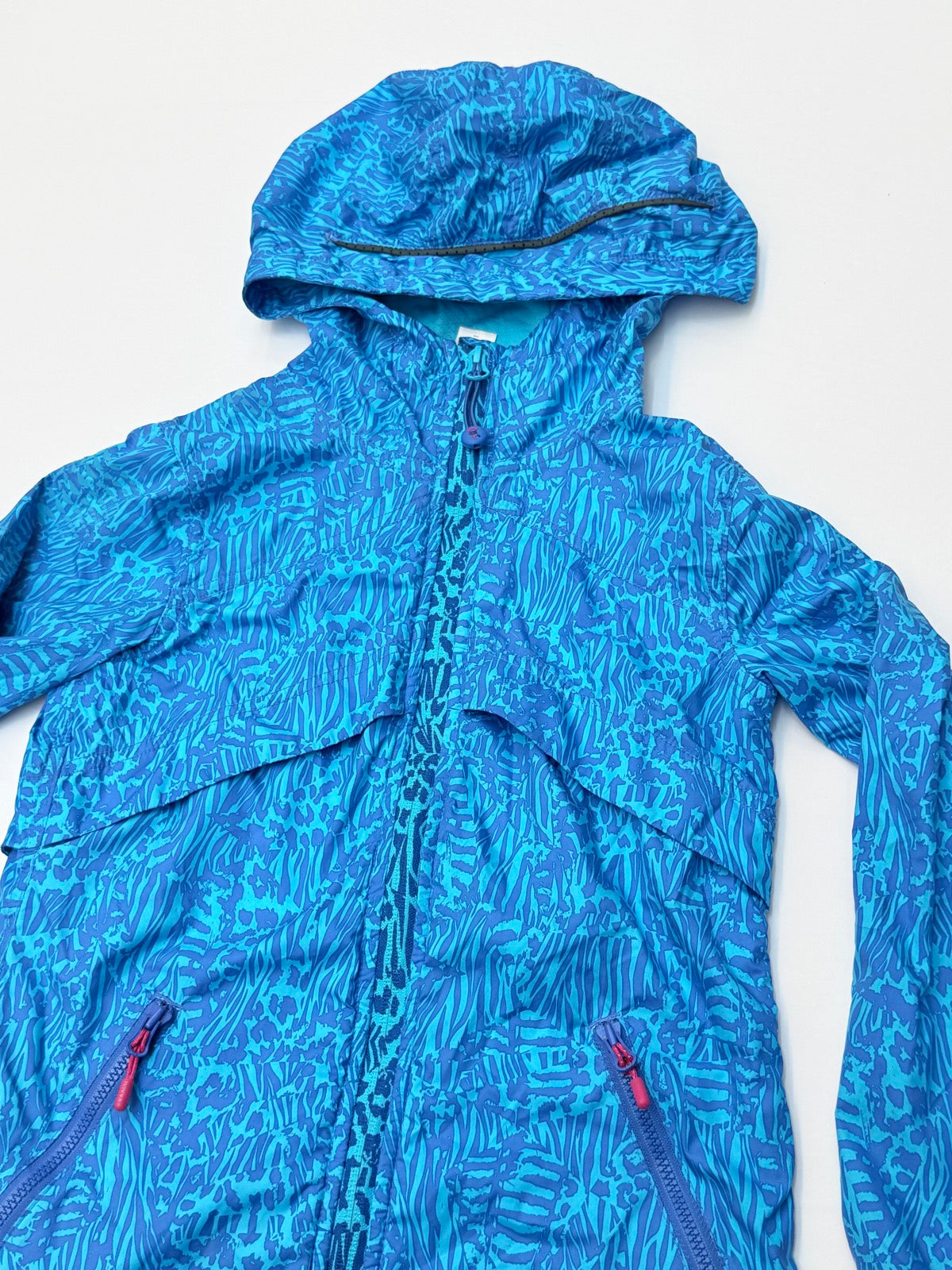 Ivivva Blue Animal Print Hooded Jacket 6
