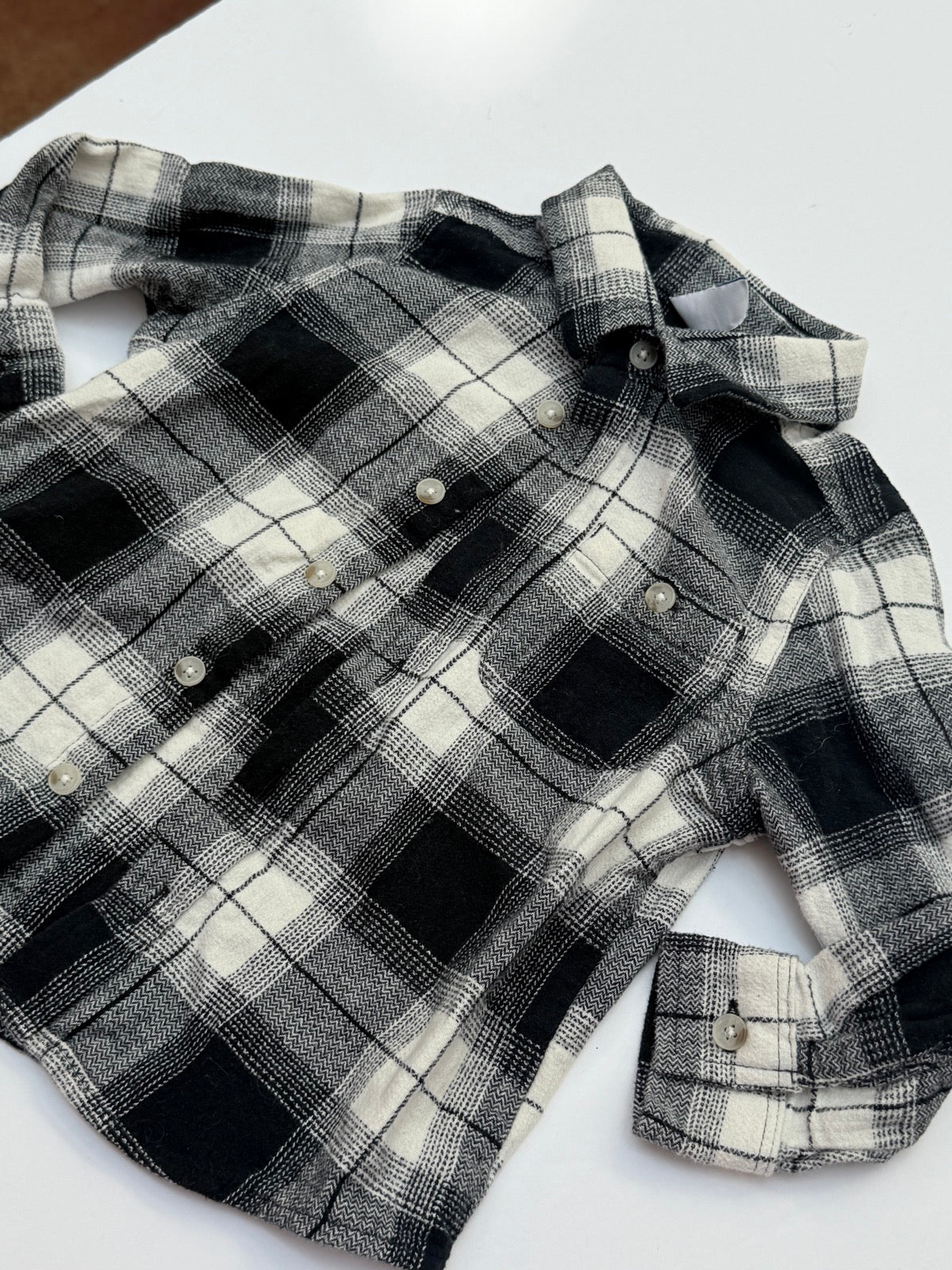 Old Navy Plaid Flannel Shirt 3T