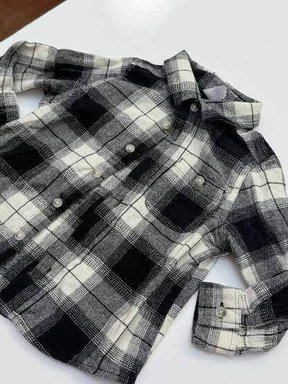 Old Navy Plaid Flannel Shirt 3T