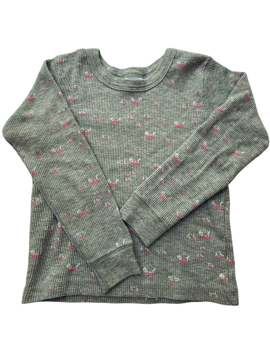 Athletic Works Star Print Thermal Top XS 4-5