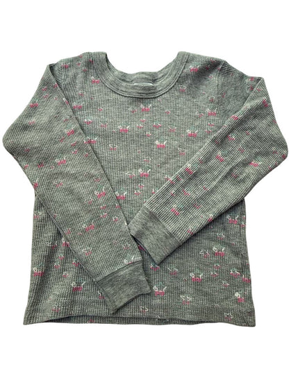 Athletic Works Star Print Thermal Top XS 4-5