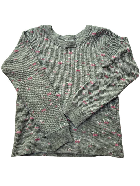 Athletic Works Star Print Thermal Top XS 4-5