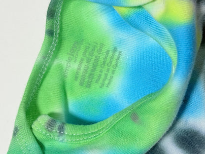 Simple Joys Tie-Dye Long Sleeve Bodysuit 2 Pack NB