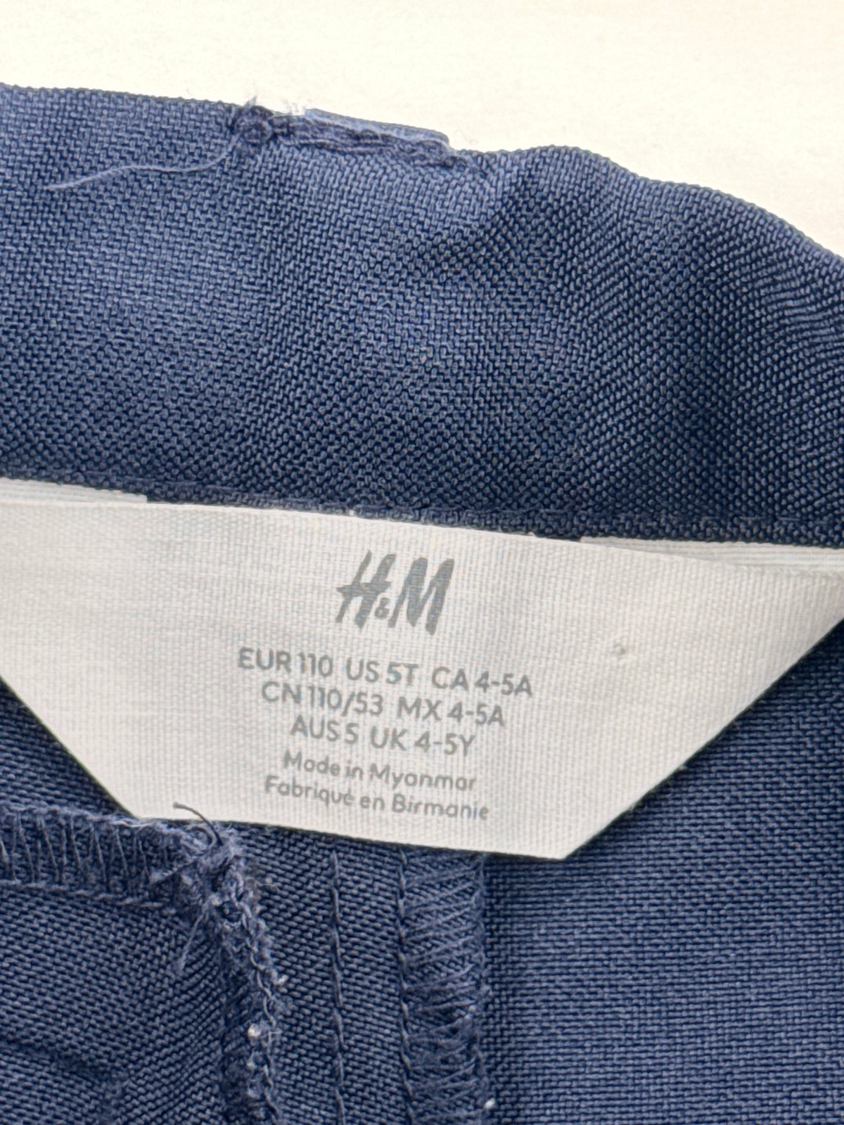 H&M Navy Dress Pants Size 4-5Y