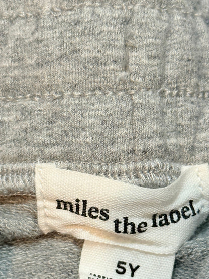 Miles the Label Gray Sweat Shorts 5Y