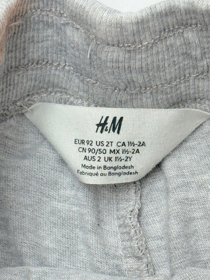 H&M Gray Jogger Sweatpants Size 2T