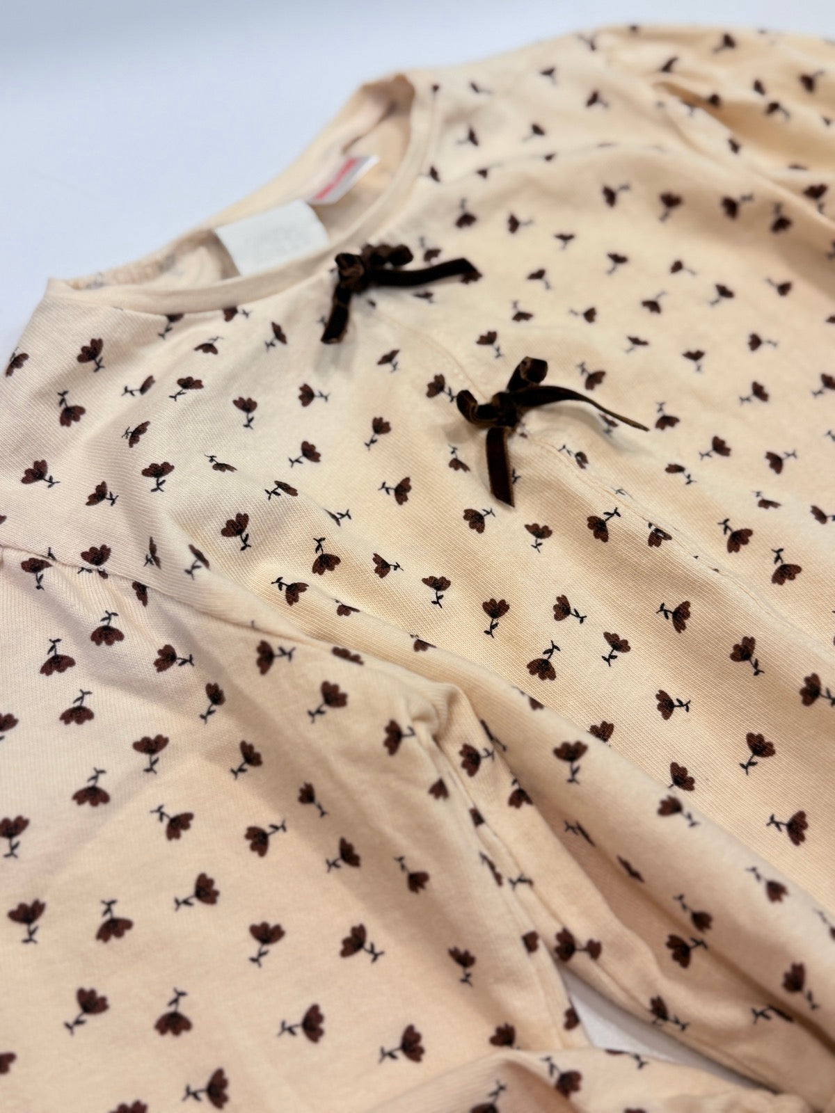 Zara Floral Peplum Top Size 4-5Y