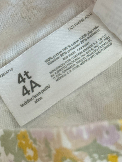 Carter's Floral Bike Shorts 4T