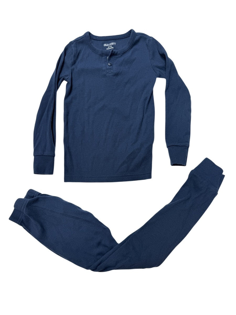 Old Navy Thermal Henley Pajama Set 5T