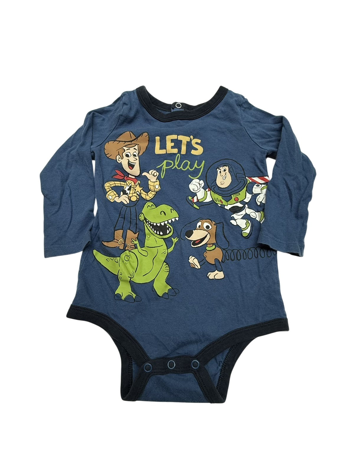Joe Fresh Toy Story Long Sleeve Bodysuit 12-18m